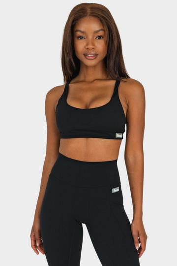 Bacon Active Sports Bra Remi Sports Bra // Black